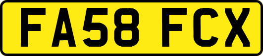 FA58FCX
