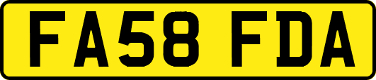 FA58FDA