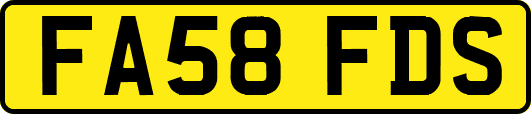 FA58FDS