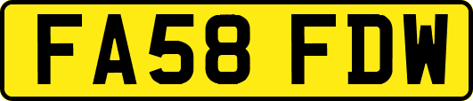 FA58FDW