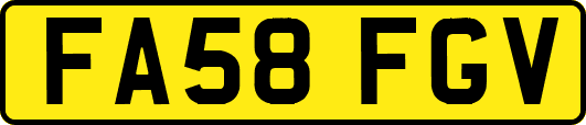 FA58FGV