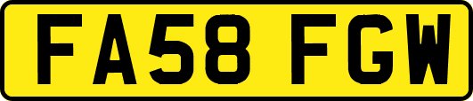 FA58FGW