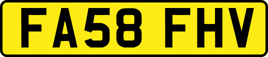 FA58FHV