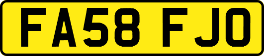 FA58FJO