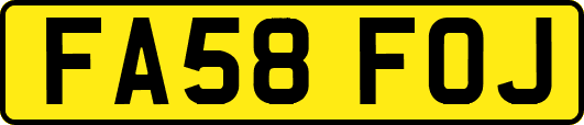 FA58FOJ