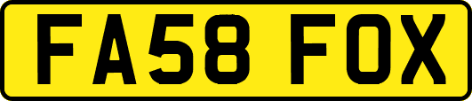 FA58FOX