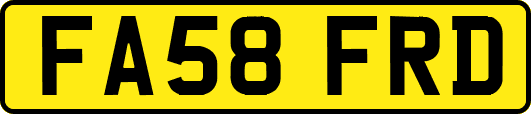 FA58FRD