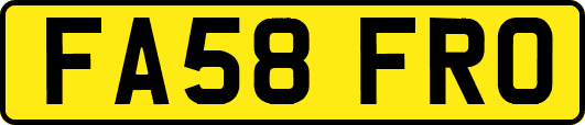 FA58FRO