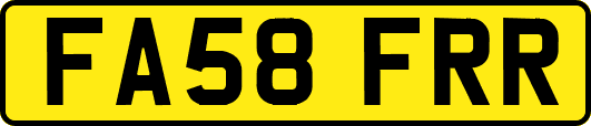 FA58FRR