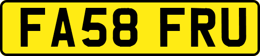 FA58FRU