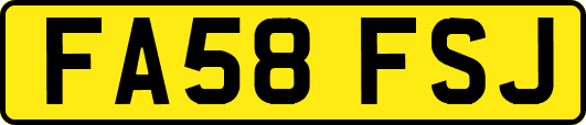 FA58FSJ