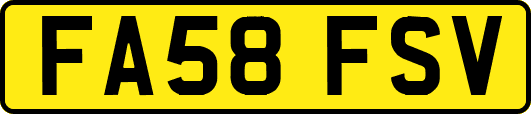 FA58FSV