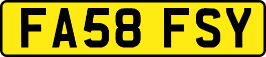 FA58FSY