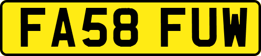 FA58FUW