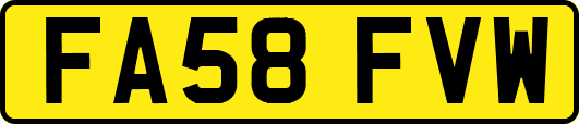 FA58FVW