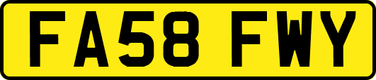FA58FWY