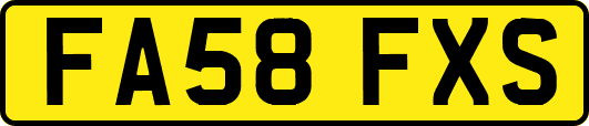 FA58FXS