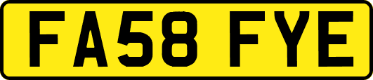 FA58FYE
