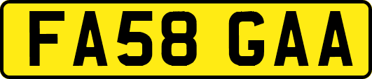 FA58GAA