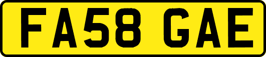 FA58GAE