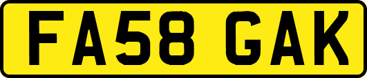 FA58GAK