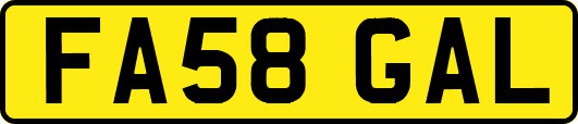 FA58GAL
