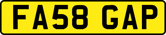 FA58GAP