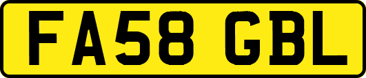 FA58GBL