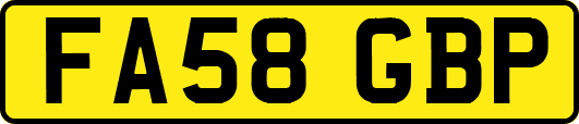 FA58GBP