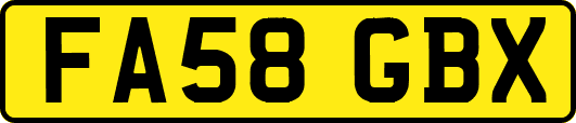 FA58GBX