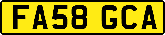 FA58GCA