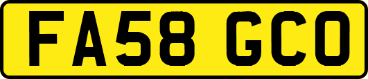 FA58GCO
