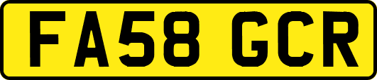 FA58GCR