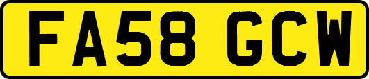 FA58GCW