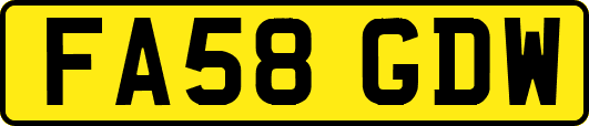 FA58GDW