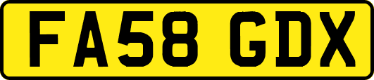 FA58GDX