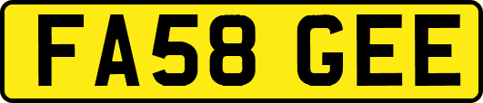 FA58GEE