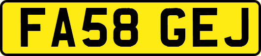 FA58GEJ