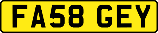 FA58GEY