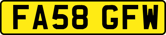 FA58GFW