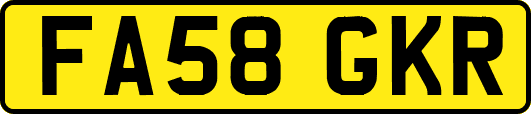 FA58GKR