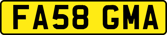 FA58GMA