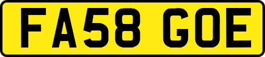 FA58GOE