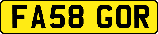 FA58GOR