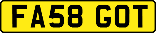 FA58GOT