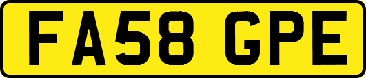 FA58GPE
