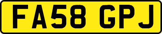 FA58GPJ