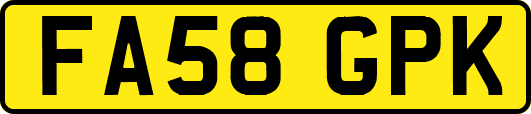 FA58GPK
