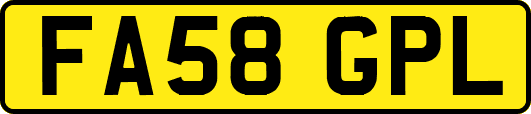 FA58GPL