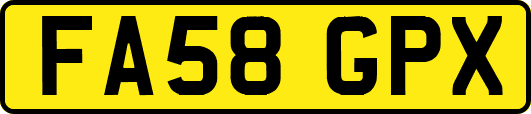 FA58GPX
